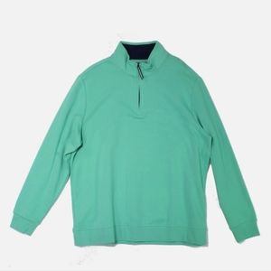 Club Rm Catalina Green cotton 1/4 zip